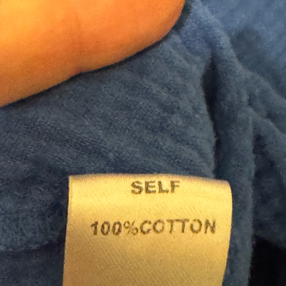 Blue Button-Up Shirt - Picture 5 of 5